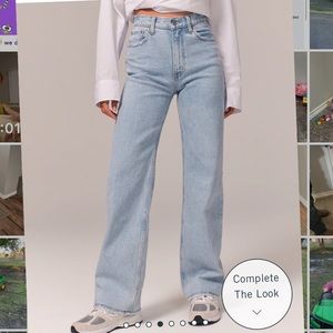 Abercrombie High Rise 90s Relaxed Jean